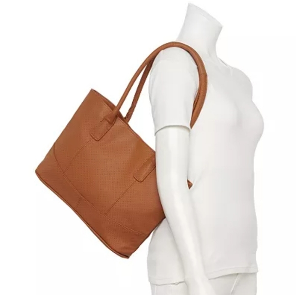 AMERICAN LEATHER CO., Luxury, Bohemian, Chestnut, Shoulder, Bag, Purse, Tote - Picture 3 of 8